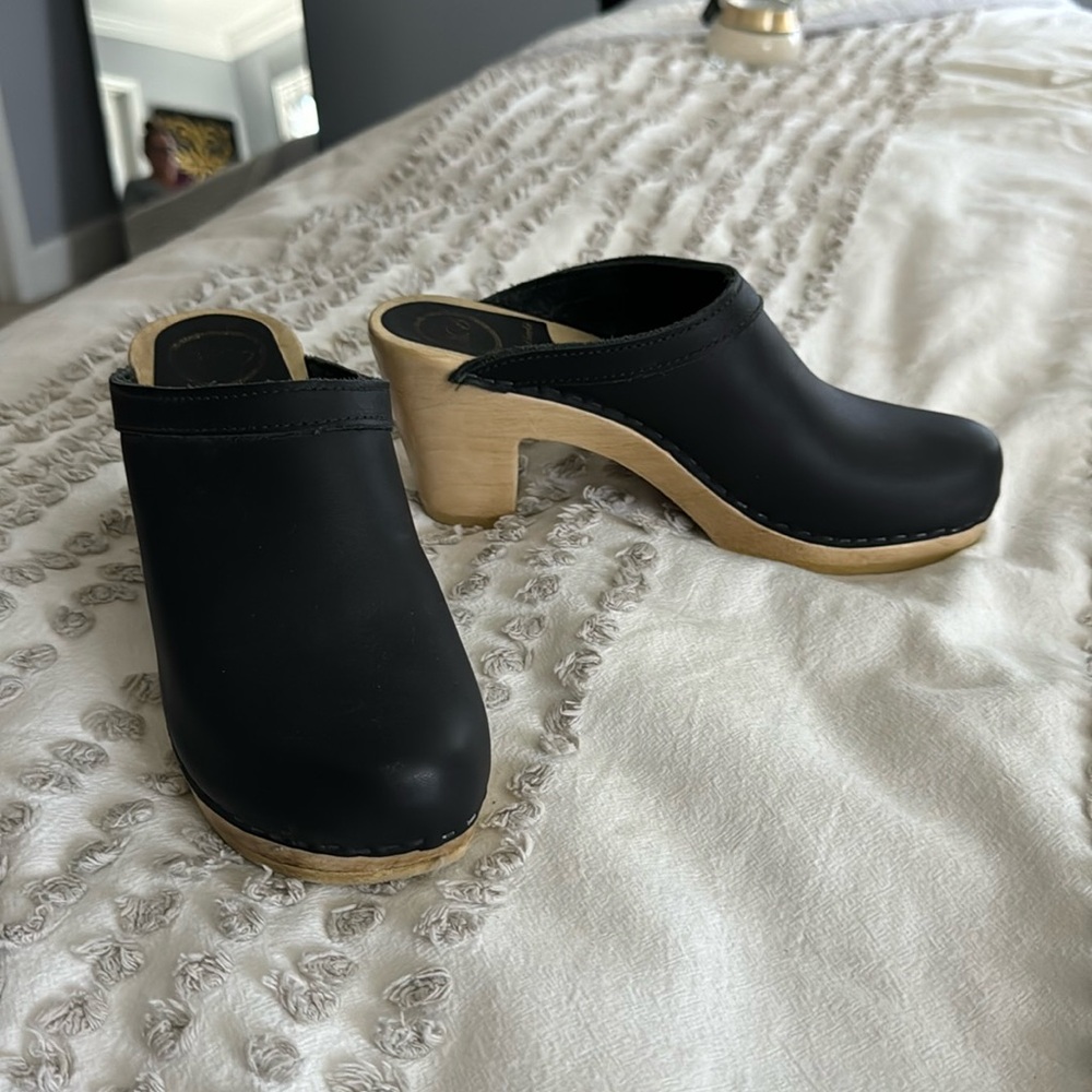 No.6 Old School Clog on High Heel